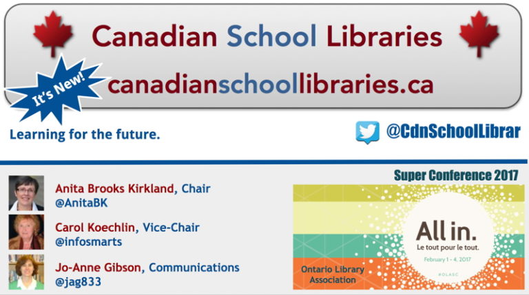 OLA 2017 Canadian School Libraries – Canadian School Libraries