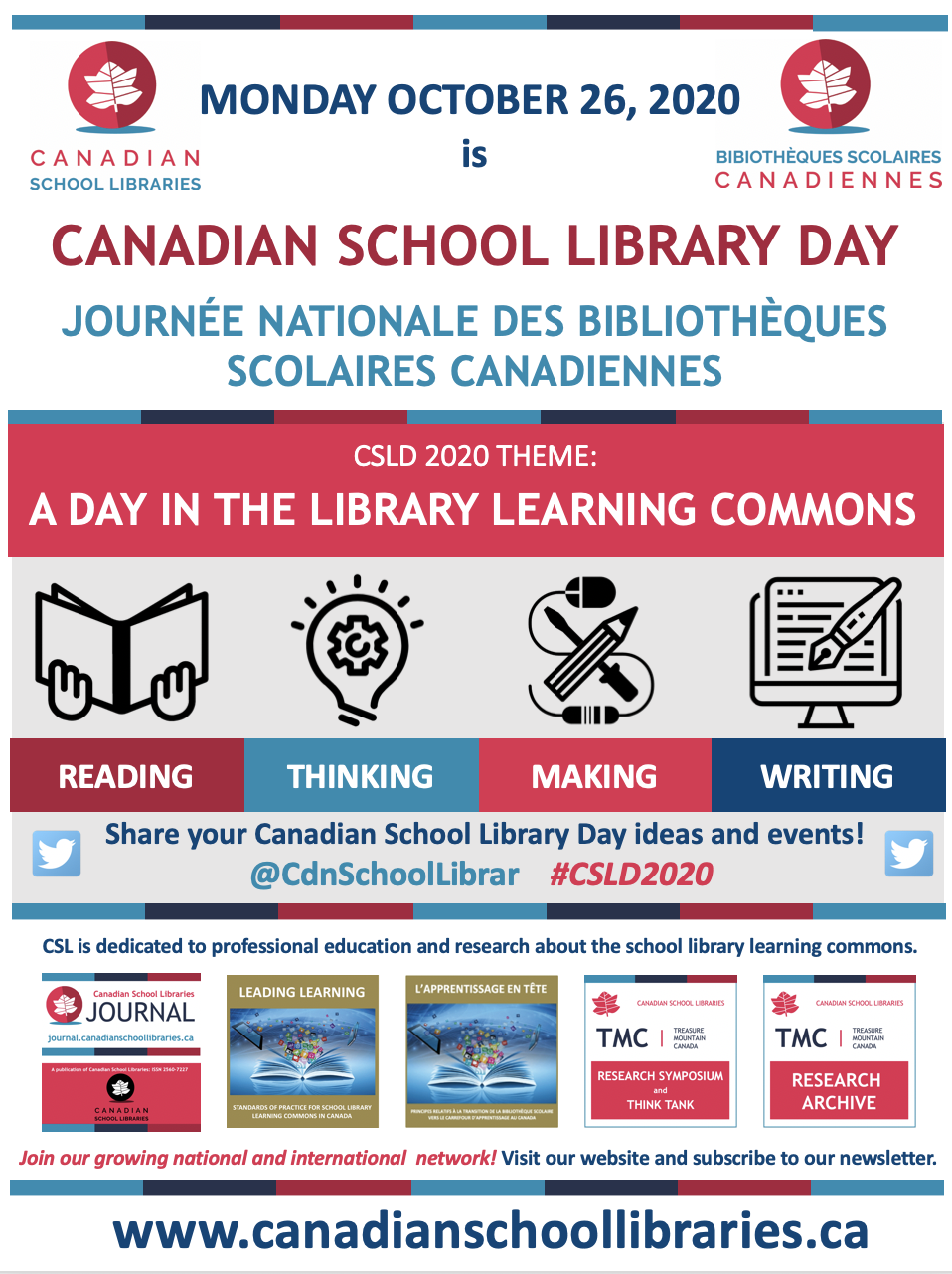 October Is For Celebrating School Libraries! – Canadian School Libraries