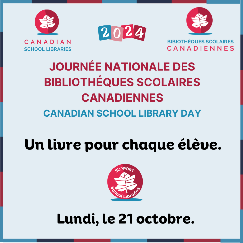 Journée nationale des bibliotheques scolaire canadiennes